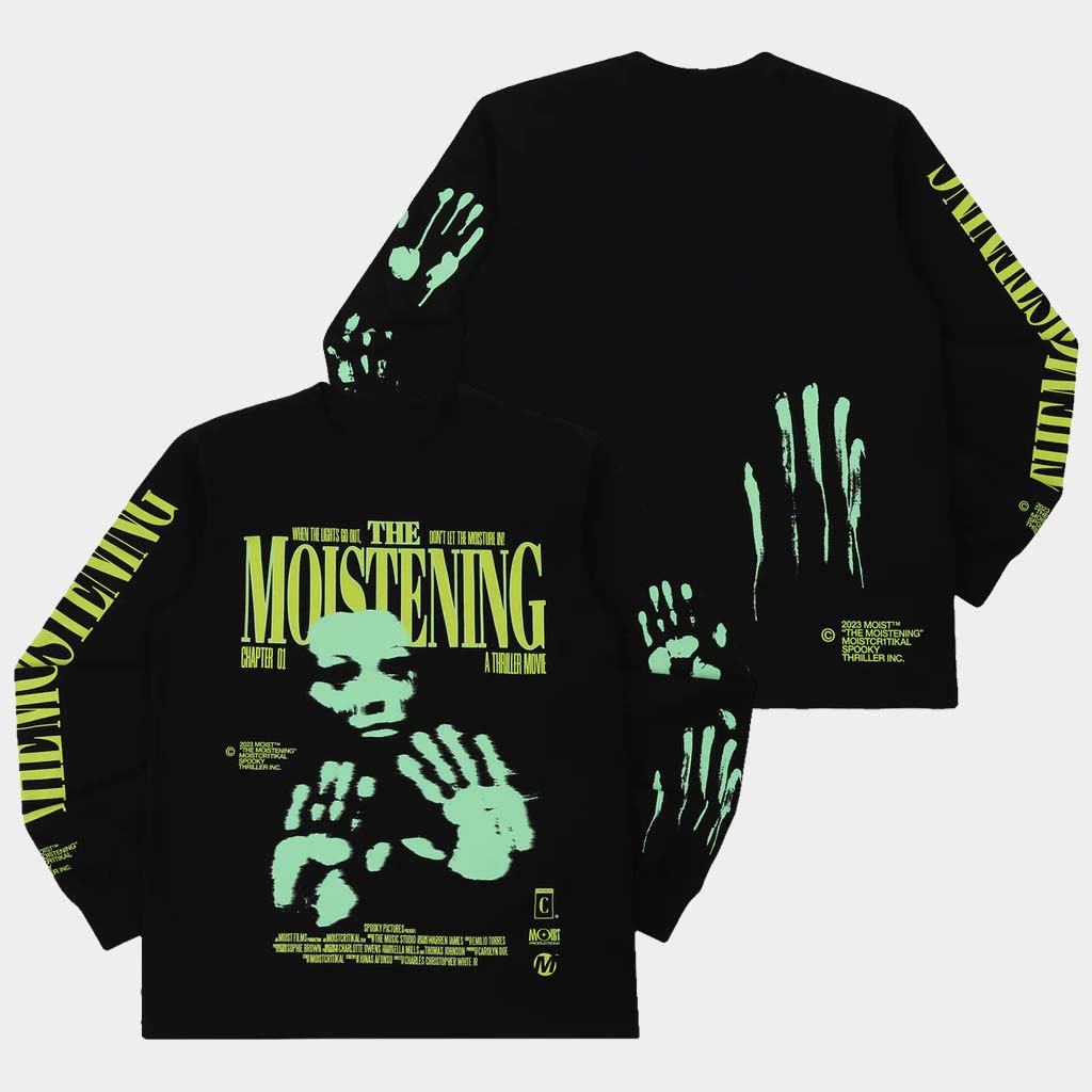 MoistCr1tikal Merch The Moistening Long Sleeve T-Shirt Cr1TiKaL Shirt Gift For YouTuber Fans