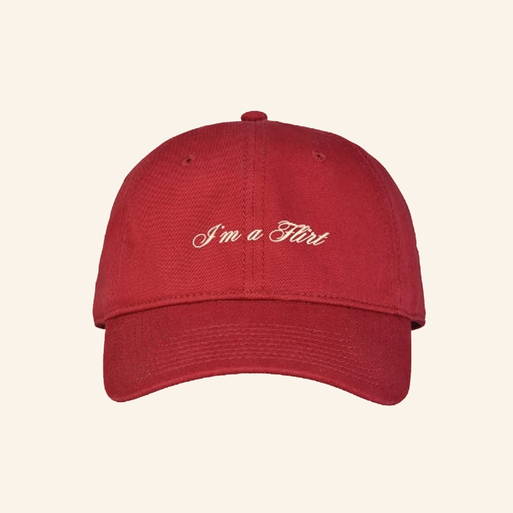 Molly Grace Merch Embroidered I'm A Flirt Hat Gift Ideas For Music Lovers Molly Grace Merch Embroidered I'm A Flirt Hat Gift Ideas For Music Lovers