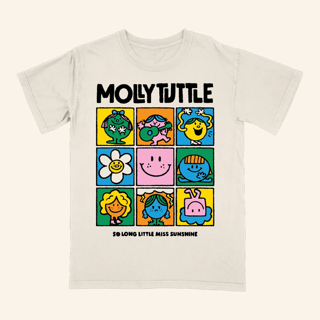 Molly Tuttle Music Merch Little Miss Sunshine T-Shirt Birthday Presents For Friends Molly Tuttle Music Merch Little Miss Sunshine T-Shirt Birthday Presents For Friends