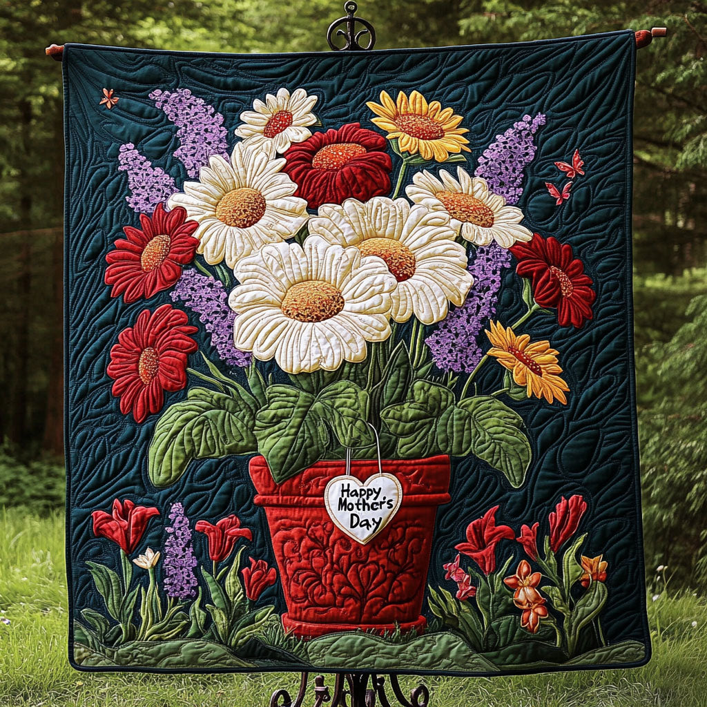 Mom Bouquet Quilted Blanket Cute Bedroom Ideas Christmas Gifts For Mom 2025