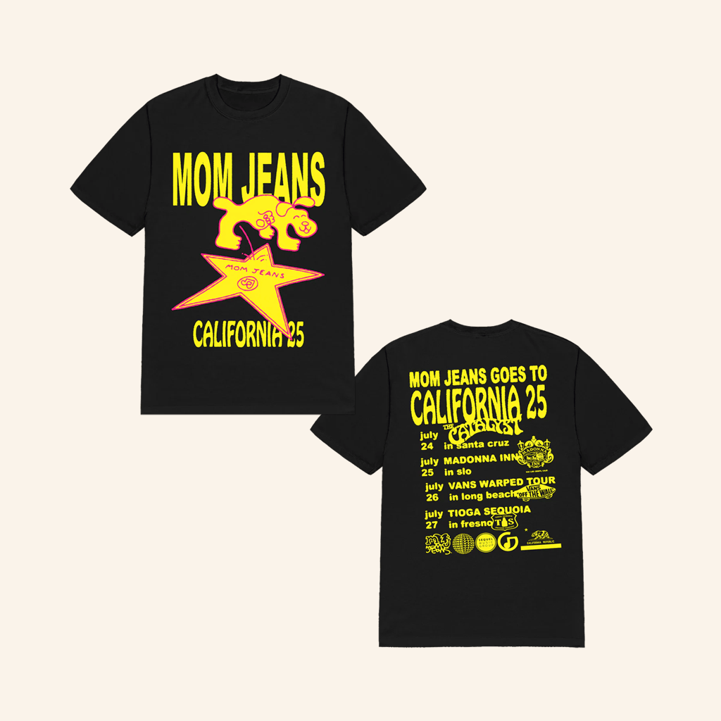 Mom Jeans Merch MJ California 25 Tour T-Shirt Gift Ideas For Fans