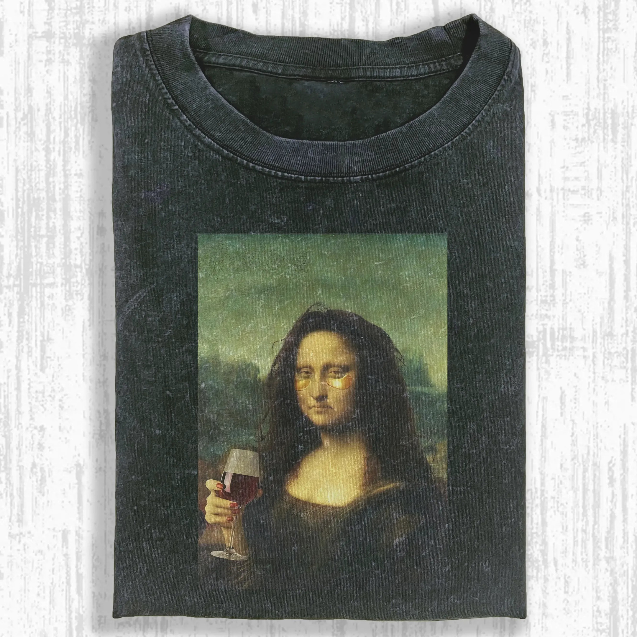 Mona Lisa Shirt Vintage T-Shirt Gifts For Fans Him Her