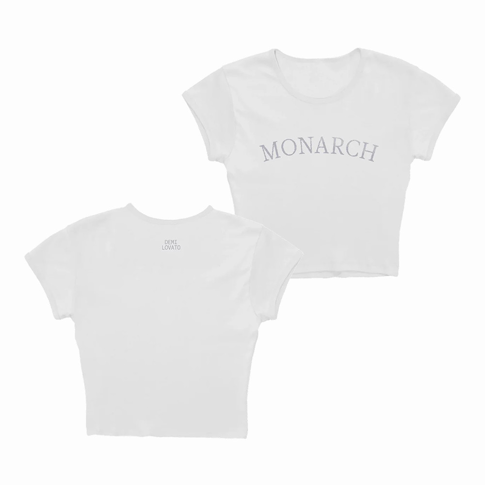 Monarch Demi Lovato Baby Tee Demi Lovato Merch Best Present For Girlfriend