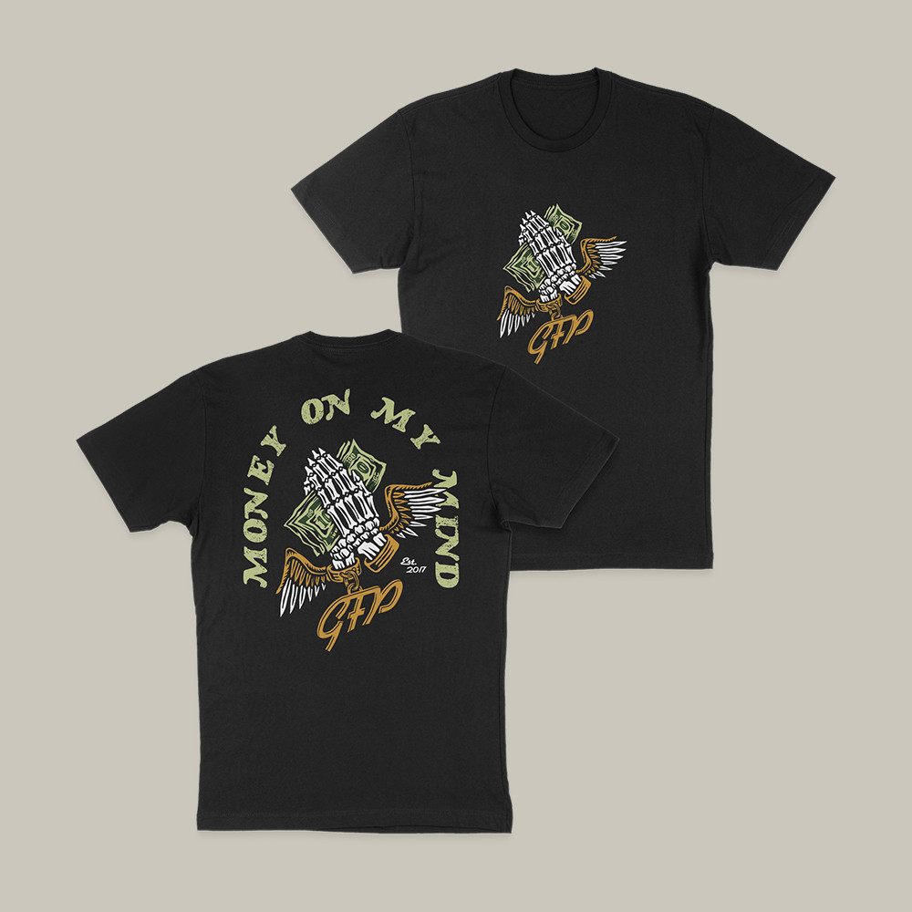Money On My Mind Gfp T-Shirt Gabe Farrell Productions Clothes Fan Gift For Boyfriend