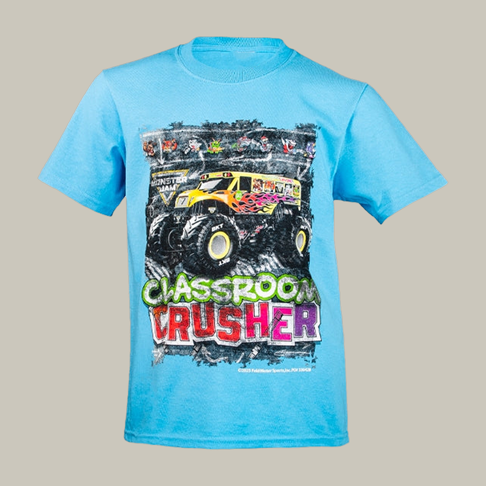 Monster Jam Classroom Crusher T-Shirt Monster Jam Clothes Best Presents For Boyfriend