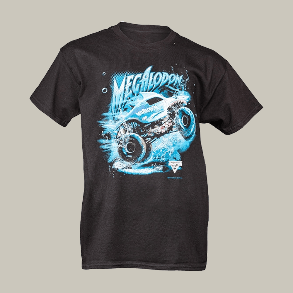 Monster Jam Megalodon Submerge T-Shirt Monster Jam Clothes Unique Gifts For Boyfriend