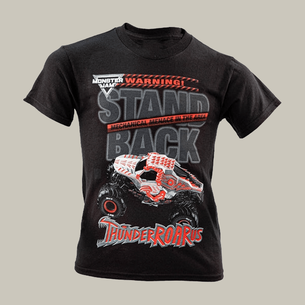 Monster Jam ThunderROARus T-Shirt Truck Themed Monster Jam Clothing Line