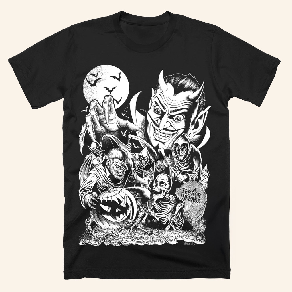 Monster Party Shirt Halloween Tee Shirts For Adults Present For Father Monster Party Shirt Halloween Tee Shirts For Adults Present For Father