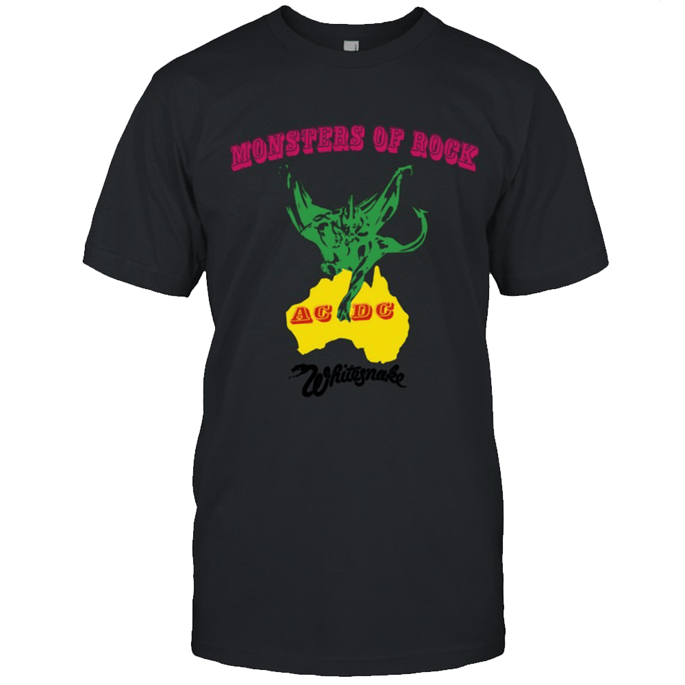 Monsters Of Rock Merch ACDC Monsters Of Rock T-Shirt Dad Fathers Day Gifts Monsters Of Rock Merch ACDC Monsters Of Rock T-Shirt Dad Fathers Day Gifts