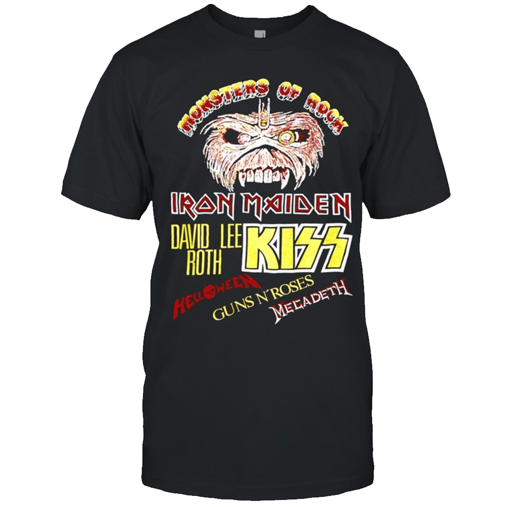 Monsters Of Rock Merch Iron Maiden Monsters Of Rock Shirt Gifts For Father's Day From Wife Monsters Of Rock Merch Iron Maiden Monsters Of Rock Shirt Gifts For Father's Day From Wife
