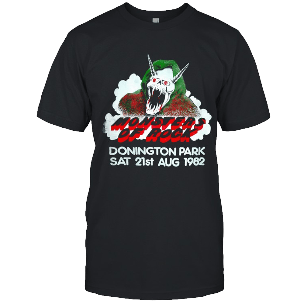 Monsters Of Rock Merch Monsters Of Rock 1982 T-Shirt Father's Day Gifts For Son In Law Monsters Of Rock Merch Monsters Of Rock 1982 T-Shirt Father's Day Gifts For Son In Law