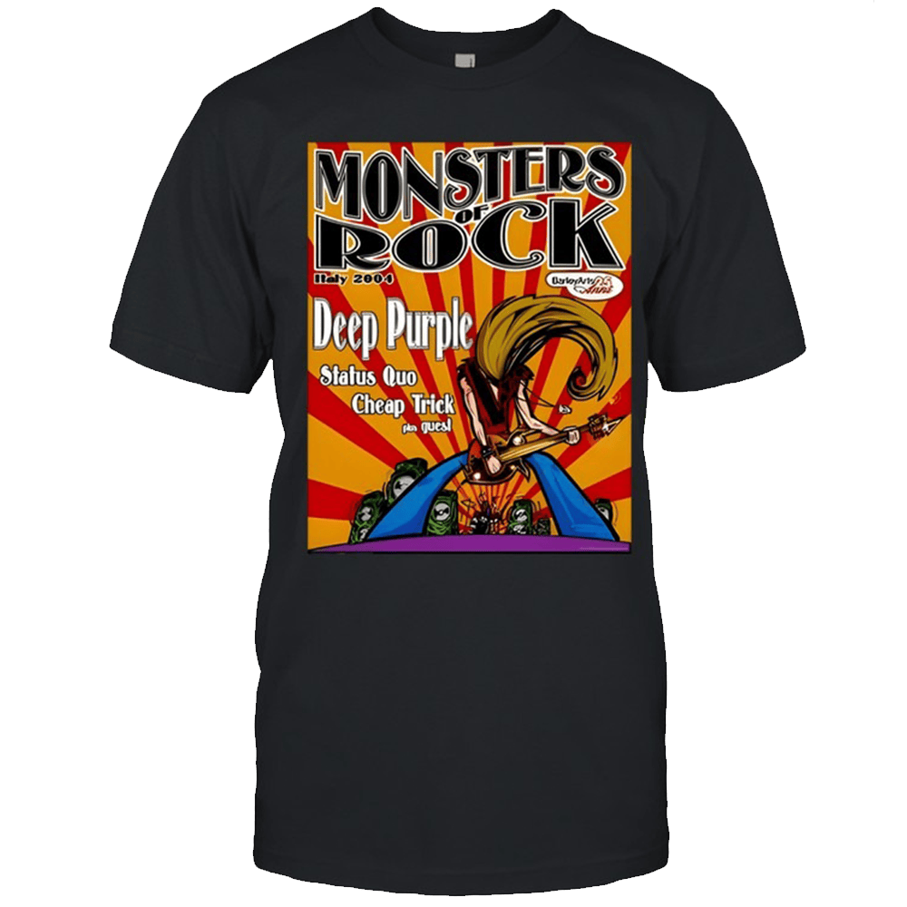 Monsters Of Rock Merch Monsters Of Rock 2004 T-Shirt Fathers Day Delivery Gifts Monsters Of Rock Merch Monsters Of Rock 2004 T-Shirt Fathers Day Delivery Gifts
