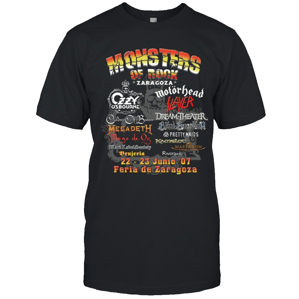 Monsters Of Rock Merch Monsters Of Rock 2007 Zaragoza T-Shirt Top 10 Father's Day Gifts Monsters Of Rock Merch Monsters Of Rock 2007 Zaragoza T-Shirt Top 10 Father's Day Gifts
