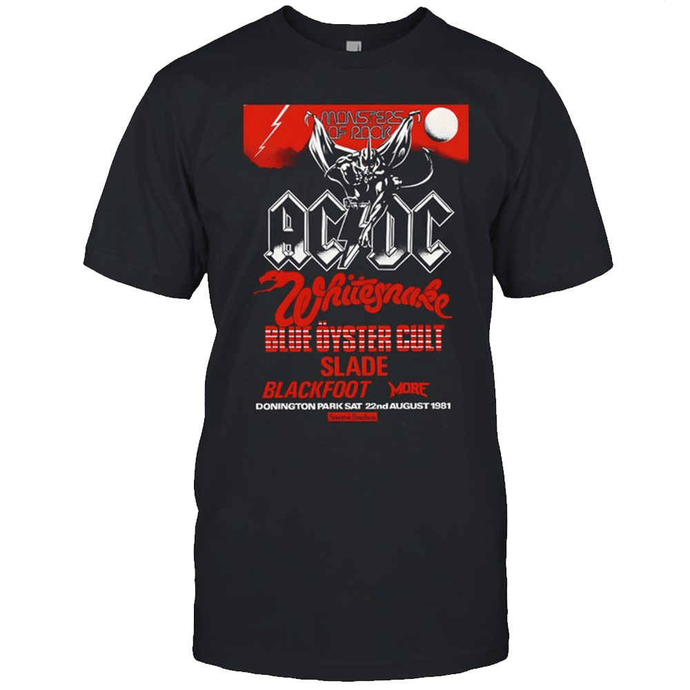 Monsters Of Rock Merch Monsters Of Rock ACDC T-Shirt Bonus Dad Gifts Monsters Of Rock Merch Monsters Of Rock ACDC T-Shirt Bonus Dad Gifts