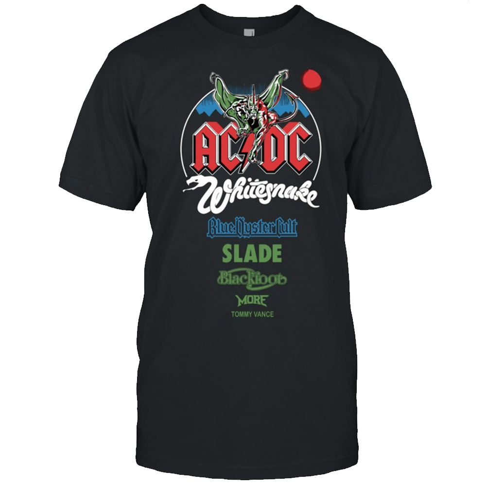 Monsters Of Rock Merch Monsters Of Rock ACDC T-Shirt Good Fathers Day Gifts Monsters Of Rock Merch Monsters Of Rock ACDC T-Shirt Good Fathers Day Gifts