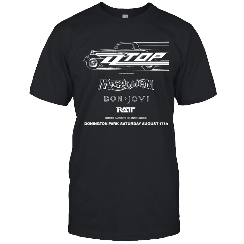 Monsters Of Rock Merch Monsters Of Rock Castle Donington 1985 BK T-Shirt Great Gifts For Dad