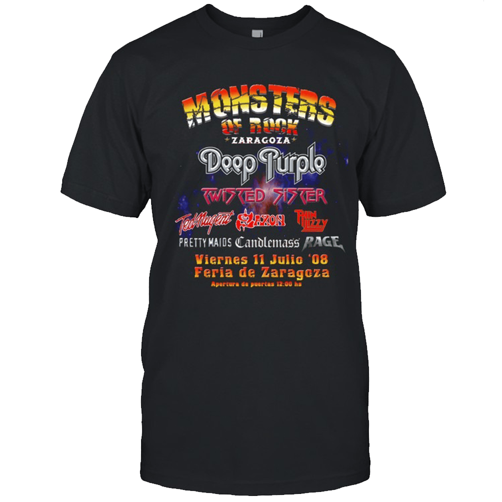 Monsters Of Rock Merch Monsters Of Rock Deep Purple T-Shirt Gifts For New Dads