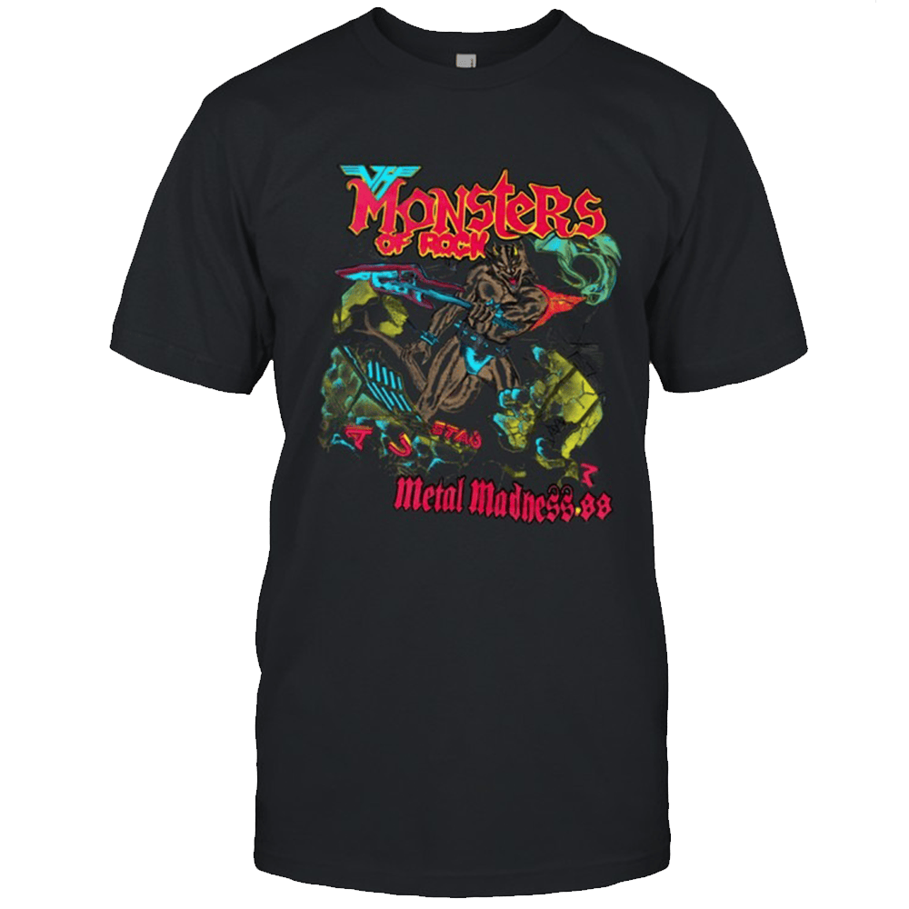 Monsters Of Rock Merch Monsters Of Rock Metal Madness T-Shirt Great Father's Day Gifts Monsters Of Rock Merch Monsters Of Rock Metal Madness T-Shirt Great Father's Day Gifts