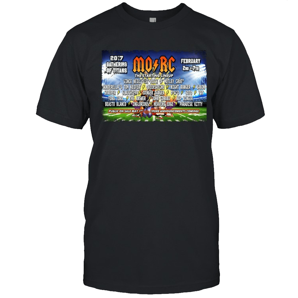 Monsters Of Rock Merch Monsters Of Rock MO RC T-Shirt Best Father's Day Gifts