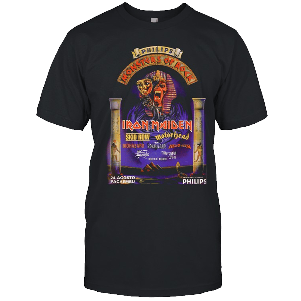 Monsters Of Rock Merch Monsters Of Rock Philips T-Shirt Good Gifts For Dads