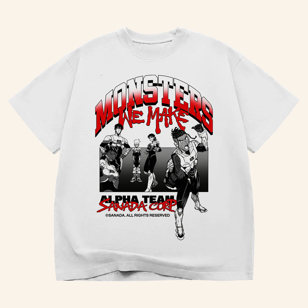 Monsters We Make Merch Alpha Team T-Shirt Best Christmas Gifts For Friends