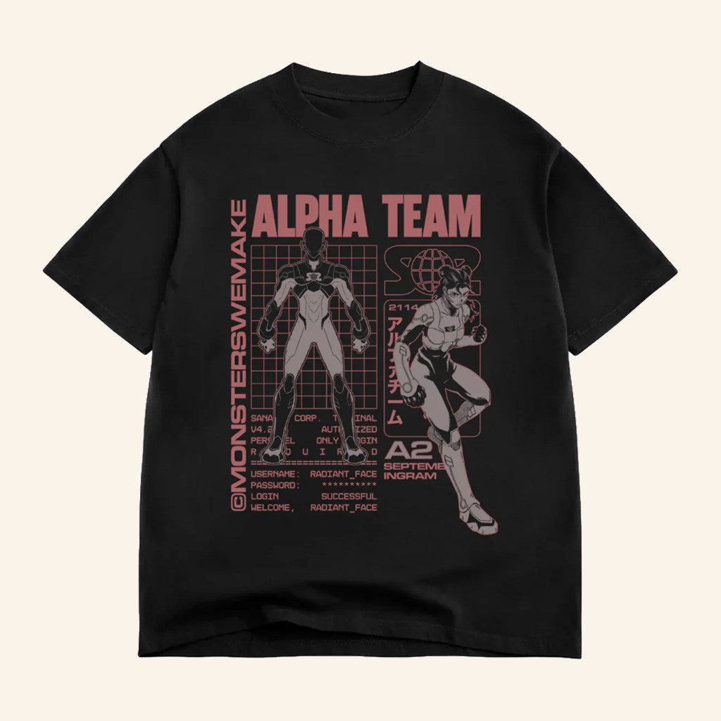 Monsters We Make Merch Hounds T-Shirt Alpha Team Shirt Present For Sister Monsters We Make Merch Hounds T-Shirt Alpha Team Shirt Present For Sister