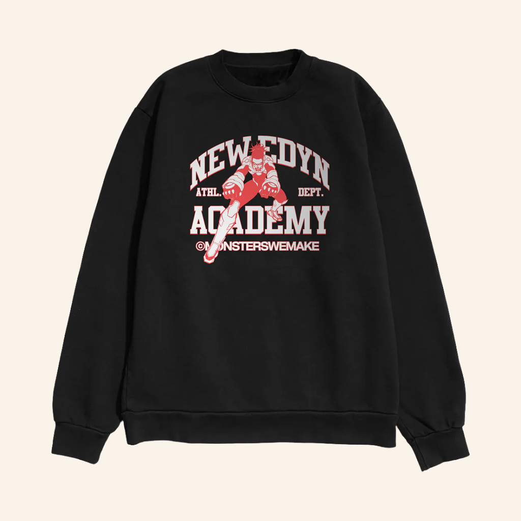 Monsters We Make Merch New Edyn Academy Sweatshirt Christmas Gifts For Boyfriend