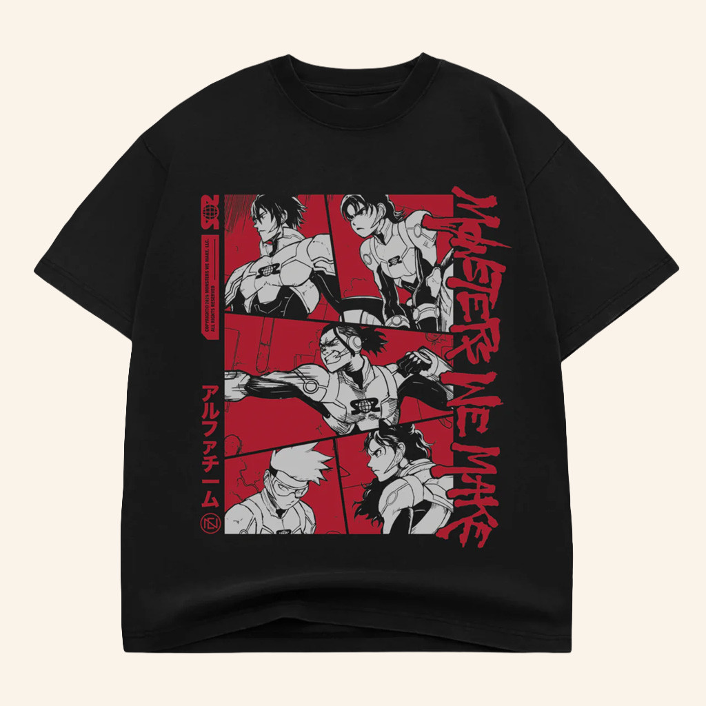 Monsters We Make Merch Panels T-Shirt Birthday Gift Ideas For Him