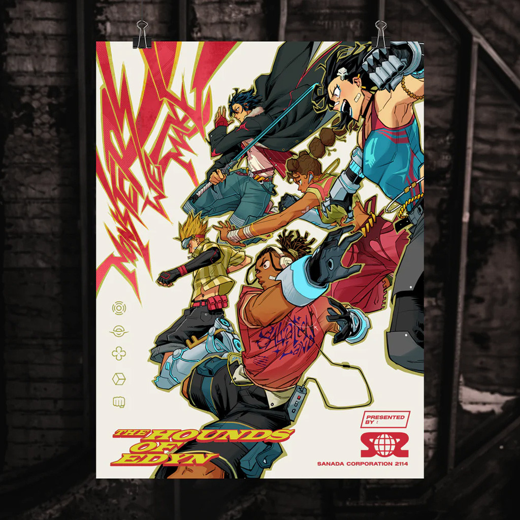 Monsters We Make Merch The Hounds Of Edyn Poster Wall Art Decor Gifts For Manga Fans Monsters We Make Merch The Hounds Of Edyn Poster Wall Art Decor Gifts For Manga Fans