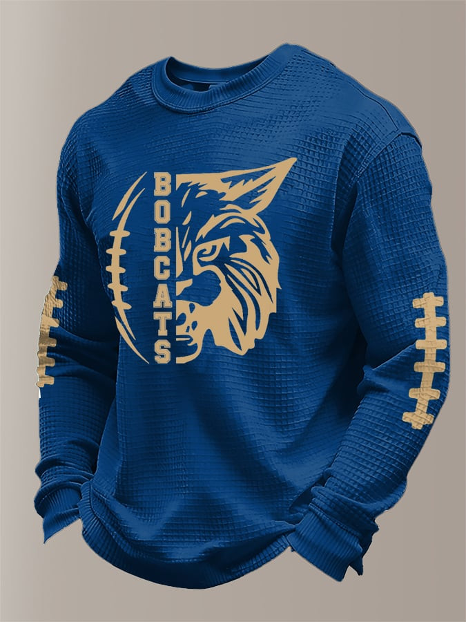 Montana State Bobcats Merch Football Game Day Long Sleeve Shirt Football Gifts For Him