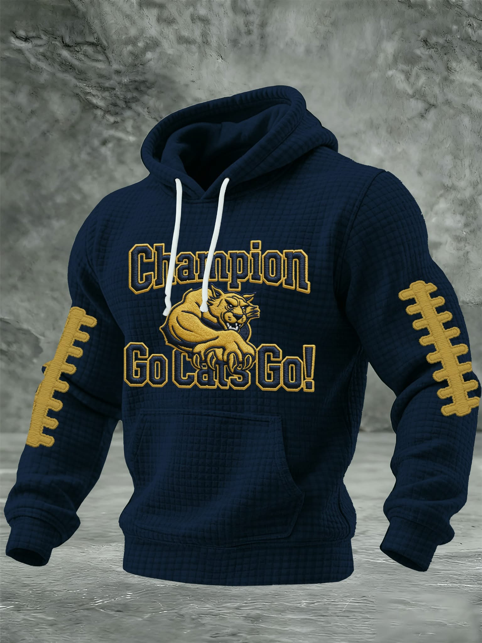 Montana State Football Hoodie Champions Go Cats Go Hoodie Game Day Clothes Gifts For Fan