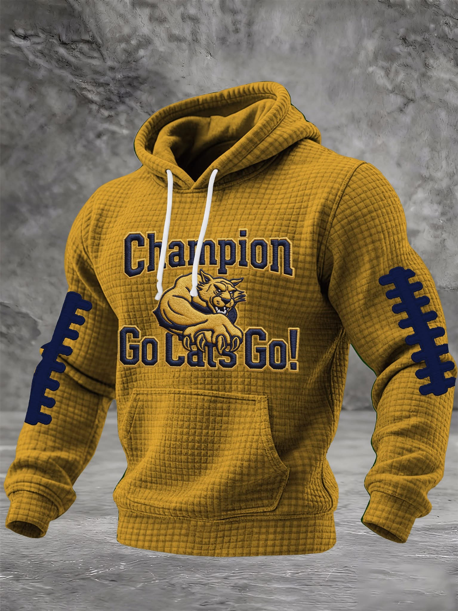 Montana State Football Hoodie Champions Go Cats Go Hoodie Montana State Pride Game Day Merch