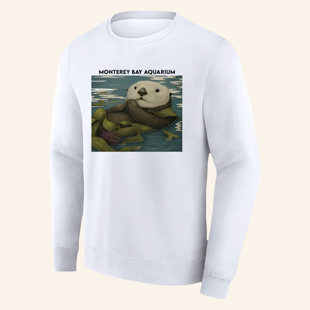Monterey Bay Aquarium Otter Sweatshirt Funny Cute Apparel Gifts For Swifties Monterey Bay Aquarium Otter Sweatshirt Funny Cute Apparel Gifts For Swifties