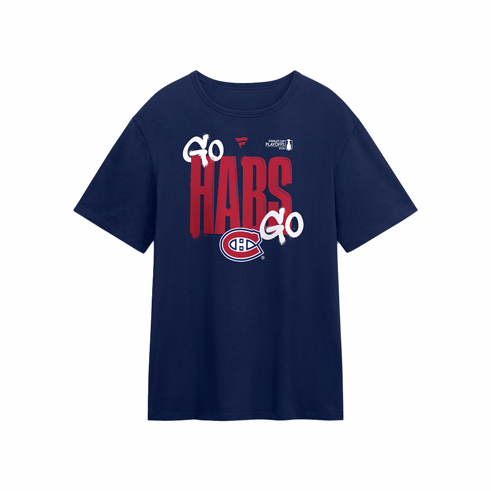 Montreal Canadiens 2026 Stanley Cup Playoffs T-Shirt Go Habs Go Shirt Hockey Gear