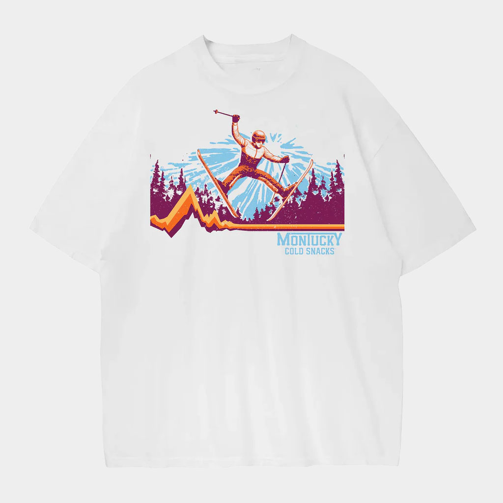 Montucky Cold Snacks Merch Spread Eagle Ski T-Shirt Best Gifts For Brother Montucky Cold Snacks Merch Spread Eagle Ski T-Shirt Best Gifts For Brother