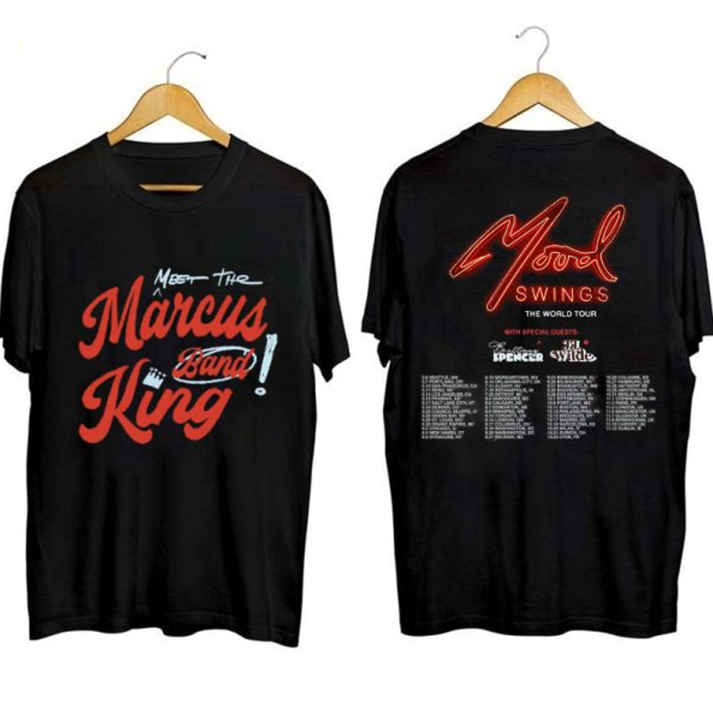 Mood Swings The World Tour Marcus King Band Shirt Unique Gifts For Music Lovers