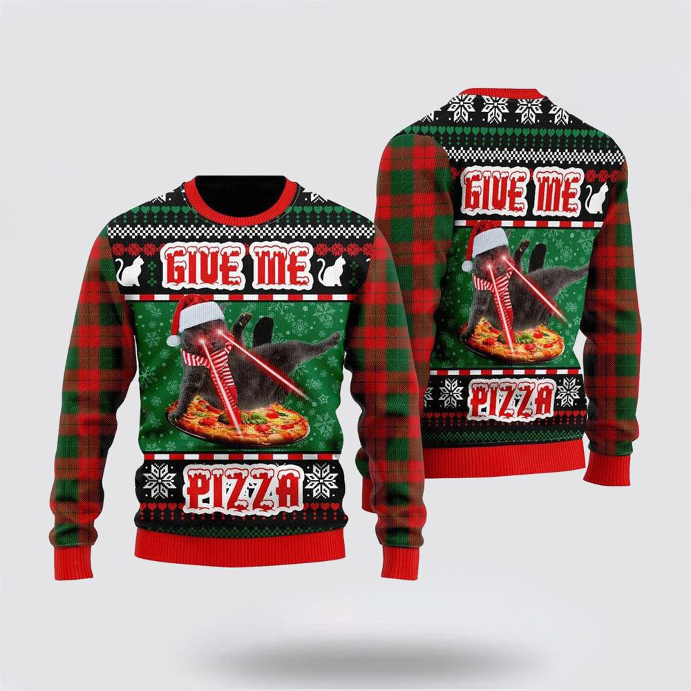 Moon Phase Cute Cat Christmas Wicca Ugly Christmas Sweater Christmas Gift For Cat Love