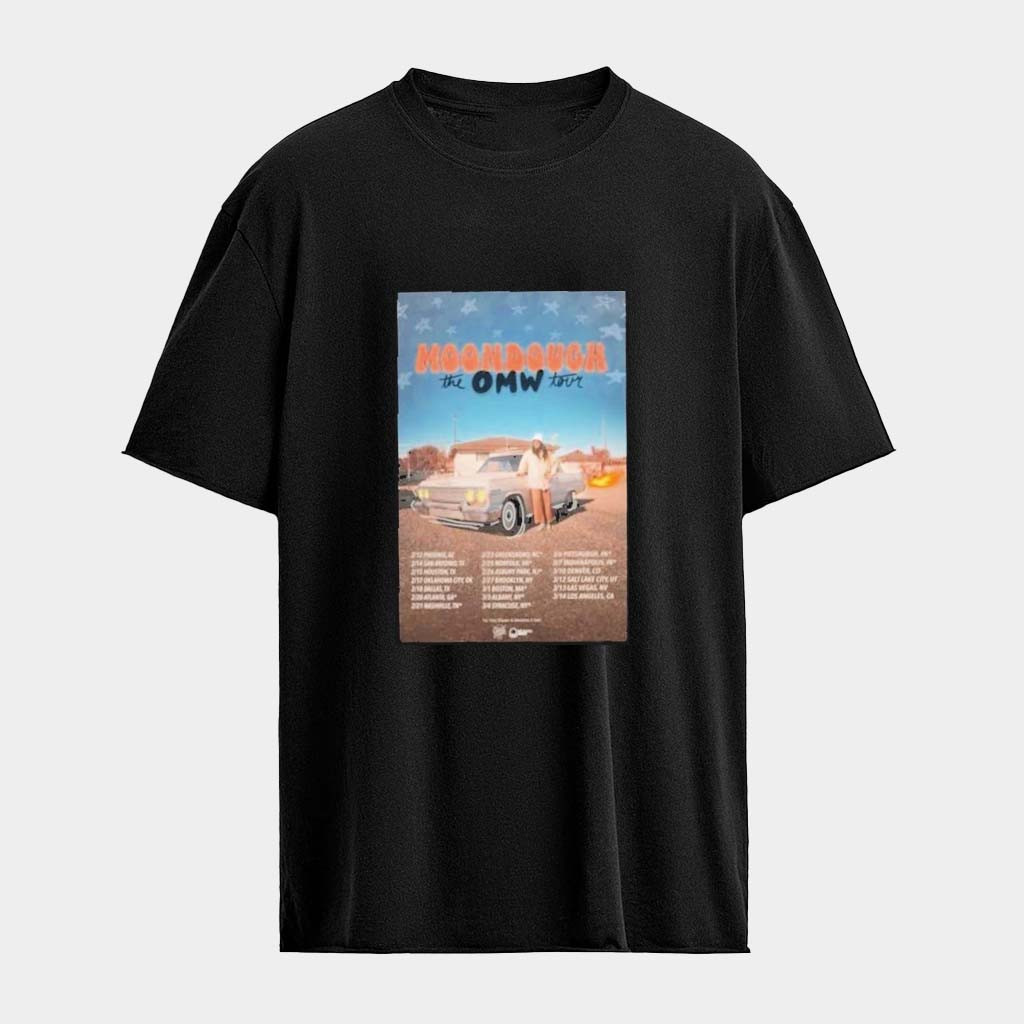 Moondough The OMW Tour 2026 Dates T-Shirt Fan Merch Gifts For Friends Moondough The OMW Tour 2026 Dates T-Shirt Fan Merch Gifts For Friends