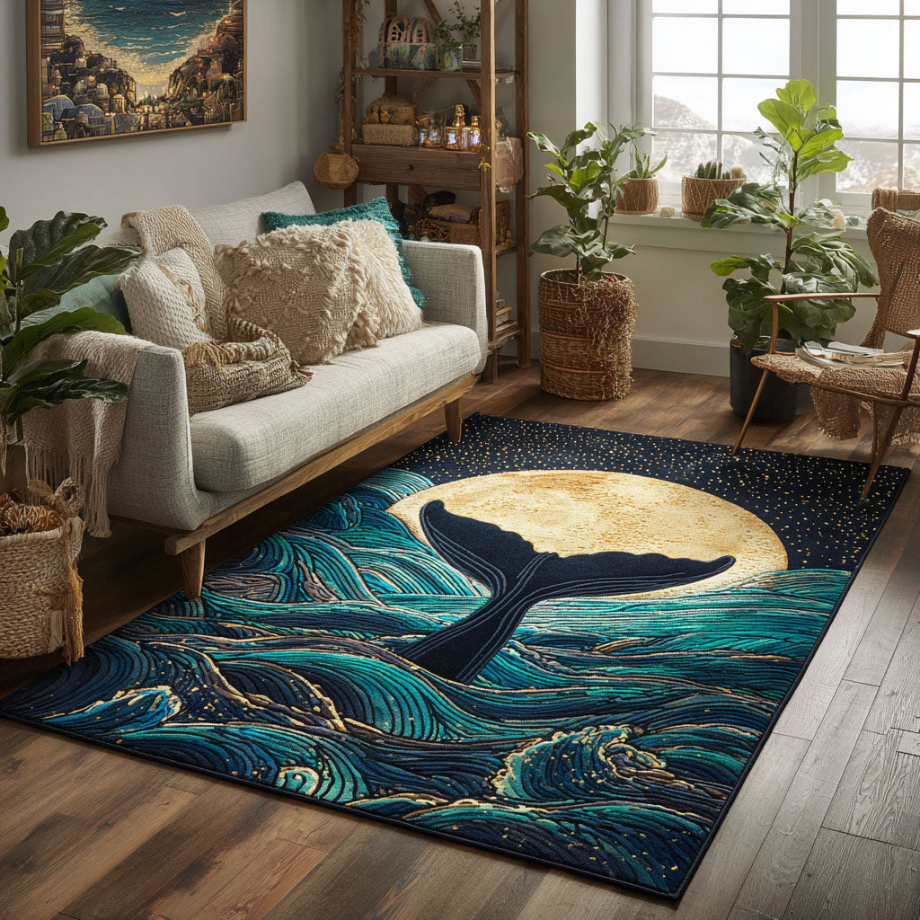 Moonlit Dive Area Rug Front Door Idea Ocean Themed Gift Ideas