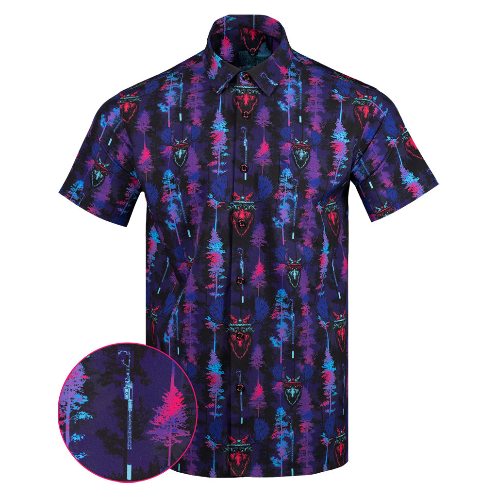 Moose Button Down Shirt Tactical Aloha Print Shirt Present For Dad Moose Button Down Shirt Tactical Aloha Print Shirt Present For Dad