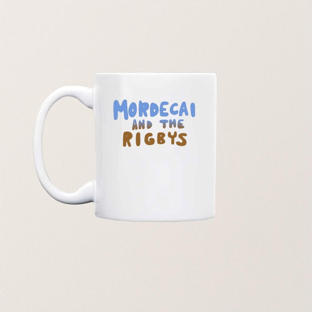 Mordecai and the Rigbys The Regular Show Ringer Mug Trending Merch 2025