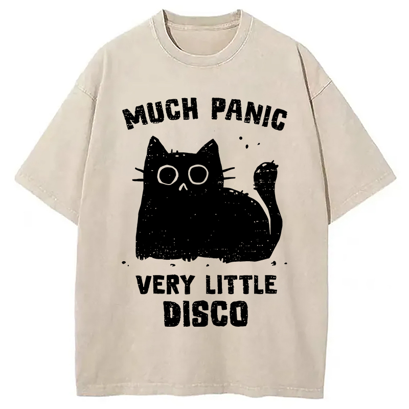More Disco Funny Washed T-Shirt Funny Aesthetic Trendy Apparel Gifts For Sister