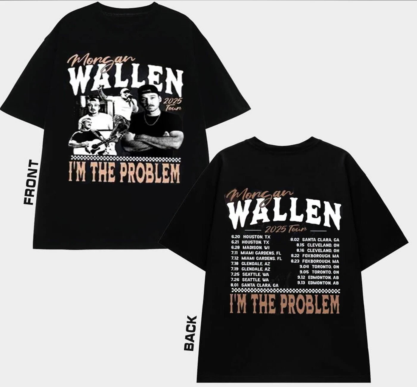 Morgan Im The Problem Tour 2025 T-Shirt Unique Best Gifts For Music Lovers