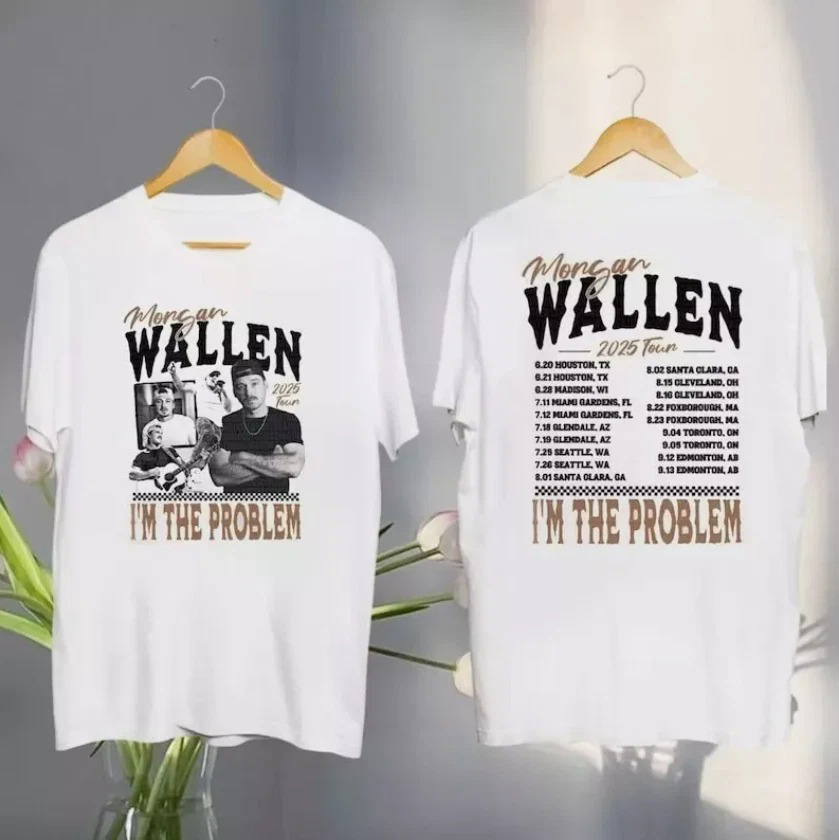 Morgan Im The Problem Tour 2025 T-Shirt Unique Gifts For Music Lovers