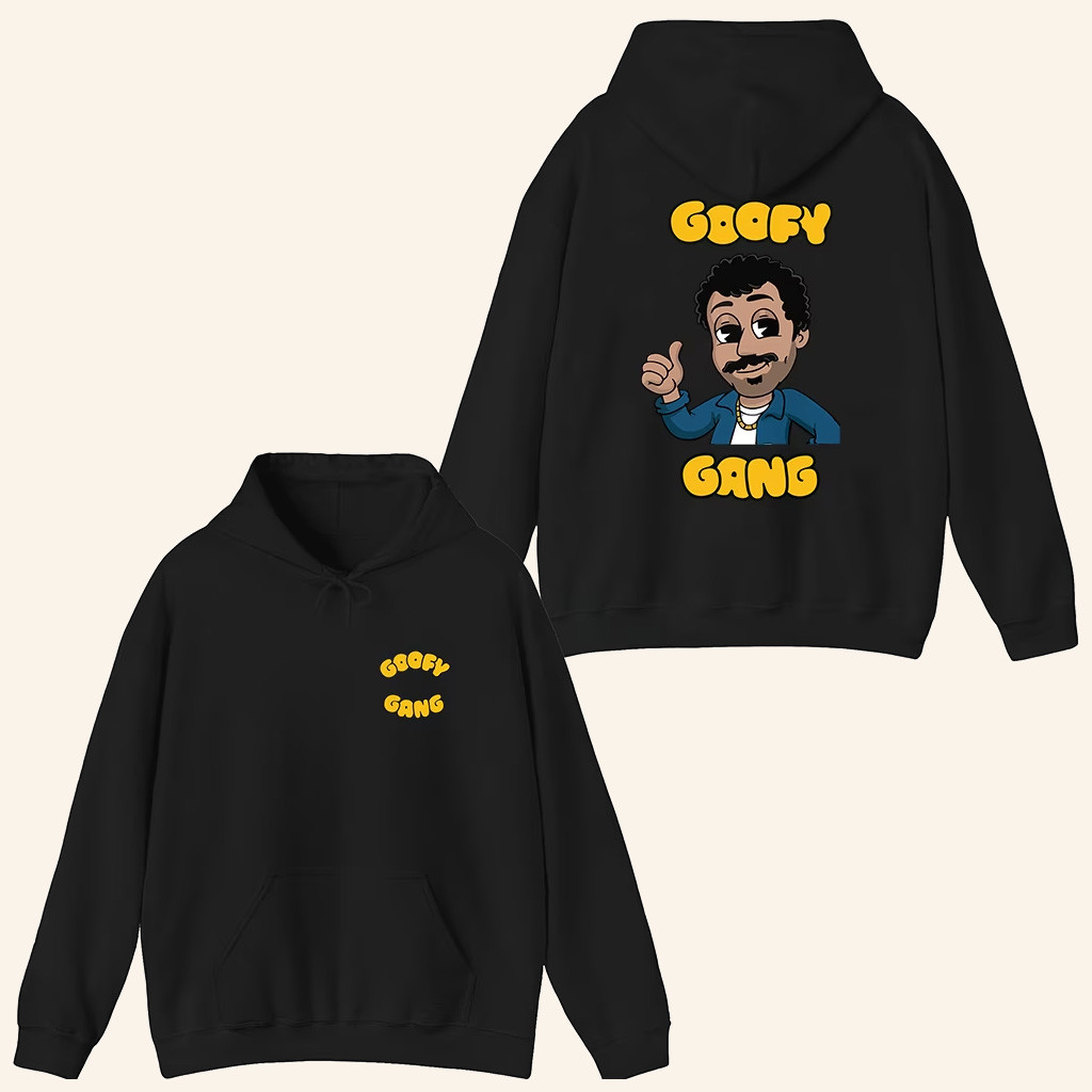 Morgan Jay Merch Goofy Gang Black Hoodie Cool Gifts For Music Lovers