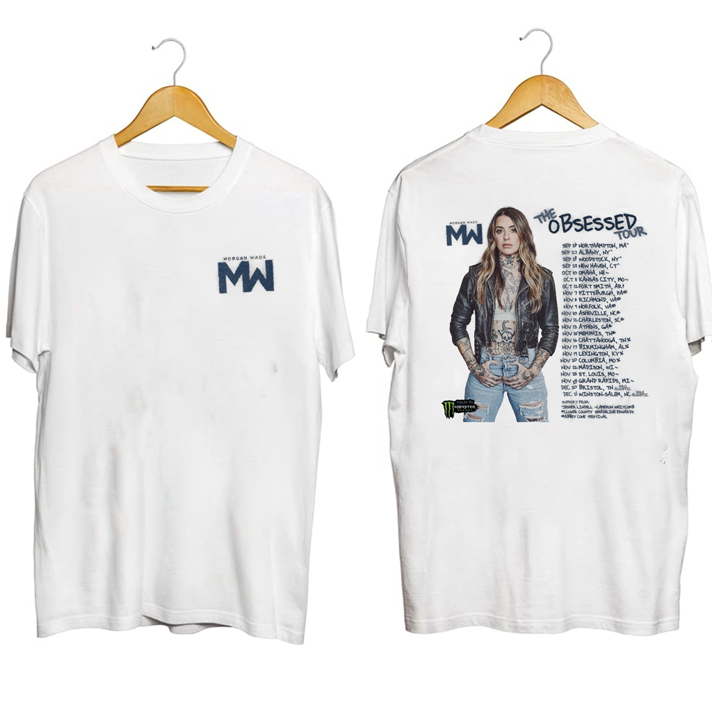 Morgan Wade The Obsessed Tour Shirt Morgan Wade Merch Gifts For Music Enthusiasts Morgan Wade The Obsessed Tour Shirt Morgan Wade Merch Gifts For Music Enthusiasts