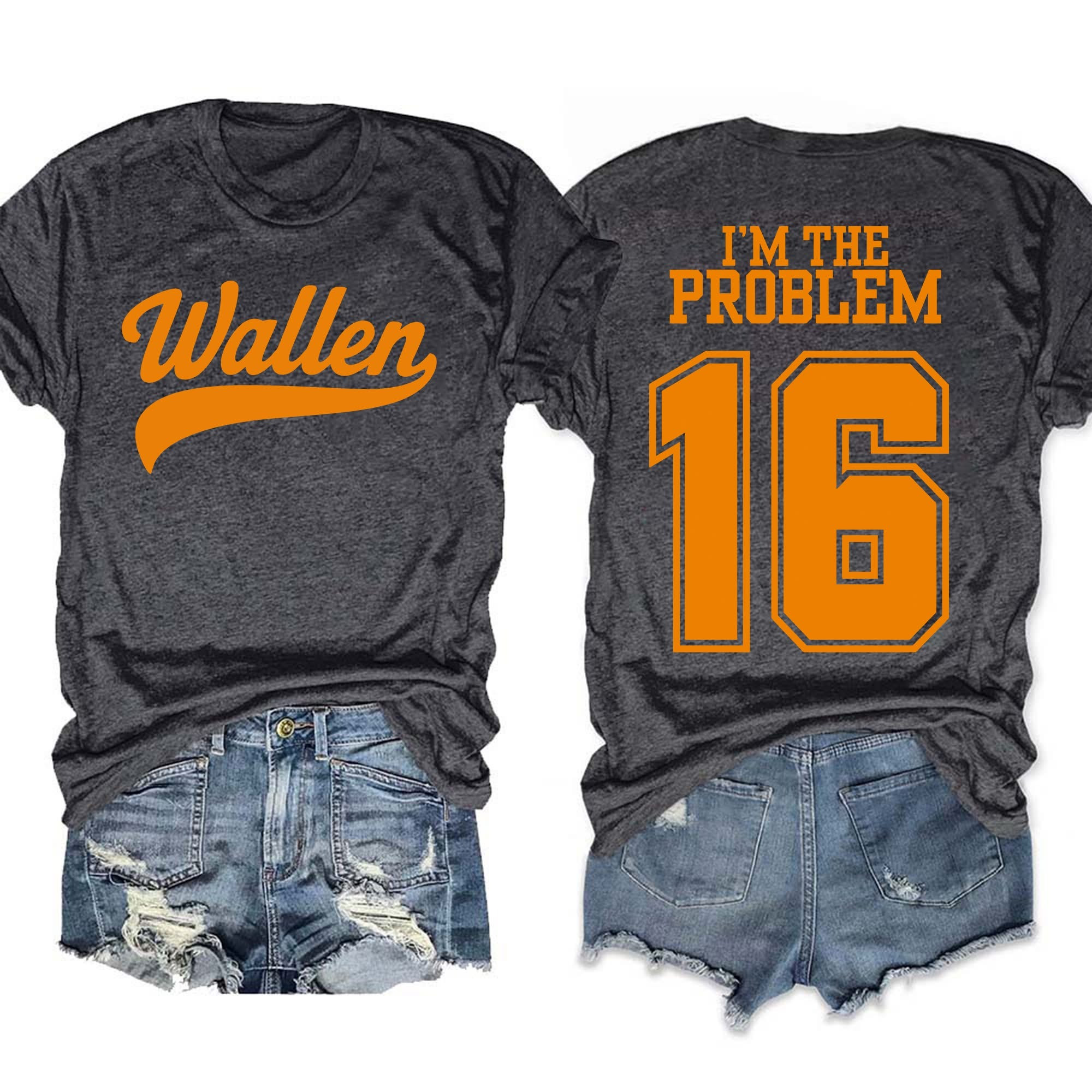Morgan Wallen 16 I'm The Problem Tour Merch T-Shirt Gifts For Country Music Lovers Fans