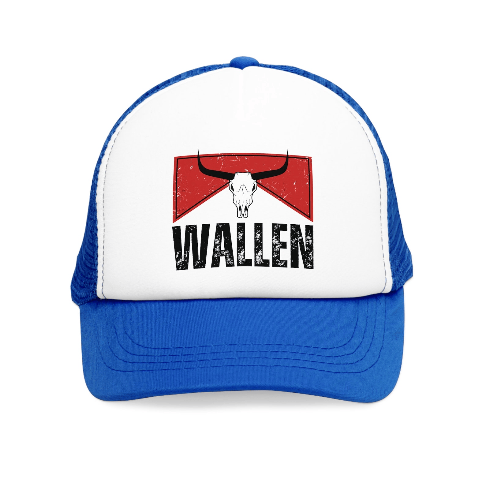 Morgan Wallen Blue Trucker Hat Morgan Wallen Concert Tour Merch Gifts For Fans
