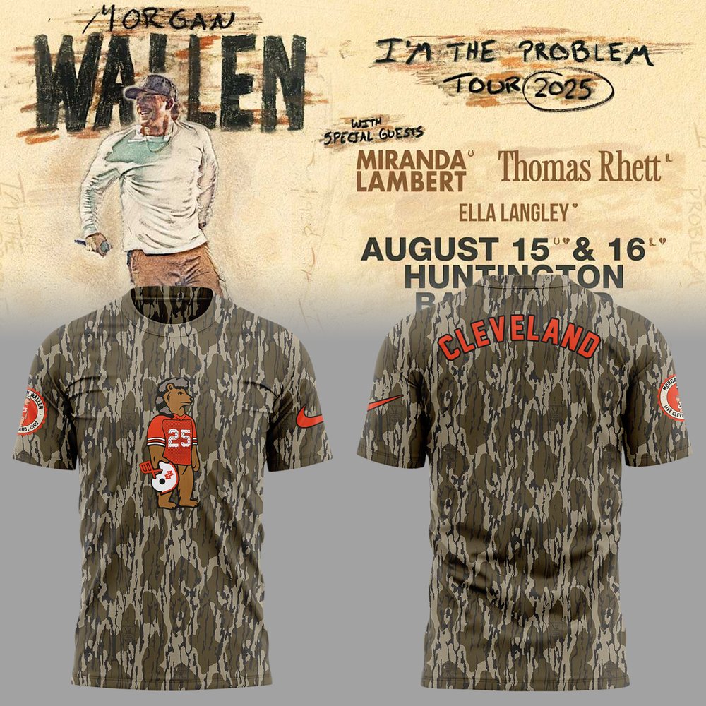 Morgan Wallen Cleveland Concert T-Shirt Morgan Wallen Merch Unique Gift For Fans
