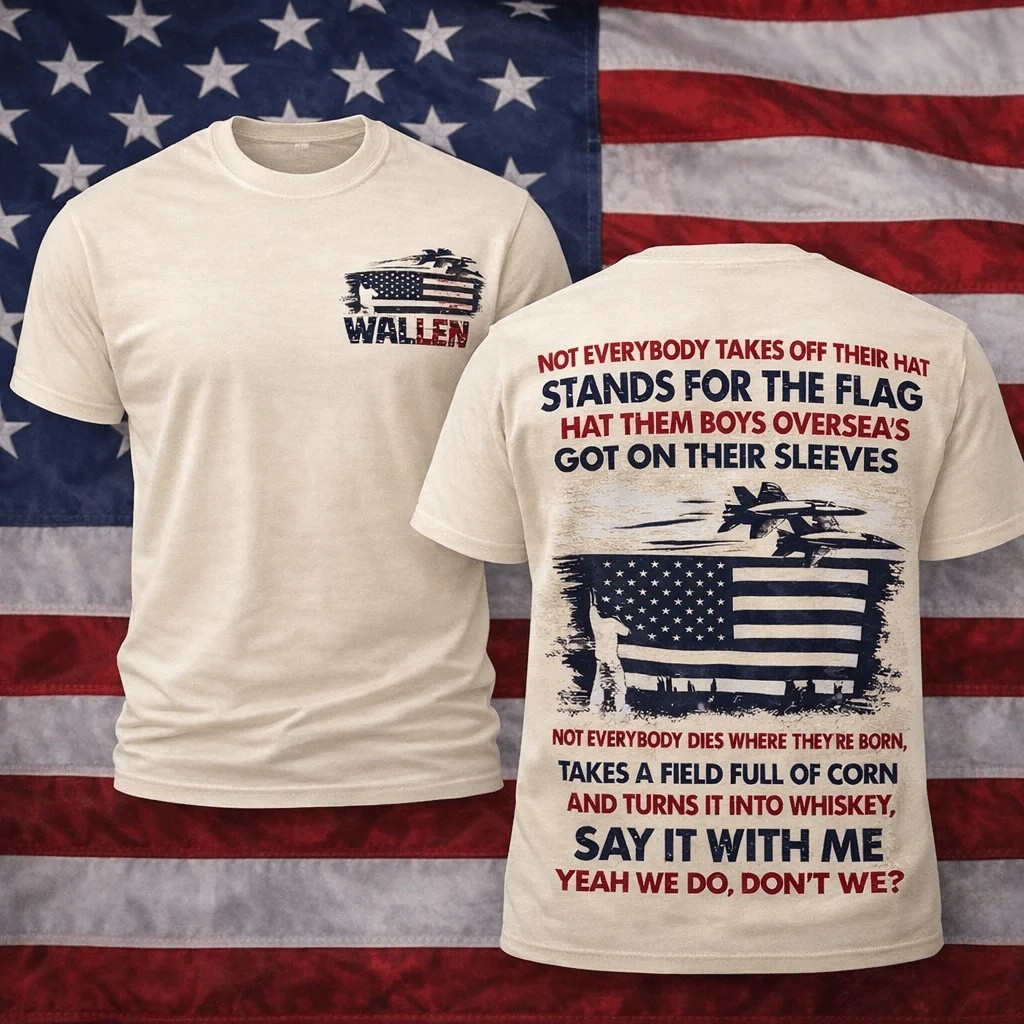 Morgan Wallen Country Patriotic T-Shirt Morgan Wallen Shirt Patriotic Music Gifts For Fans
